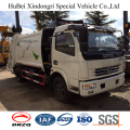 6cbm Dongfeng Euro 4 Hydraulic Rear Loading Compressed Garbage Truck